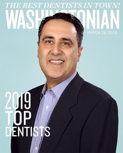 Top Dentist in Rockville, MD Award given to Dr. Ali Sarkarzadeh